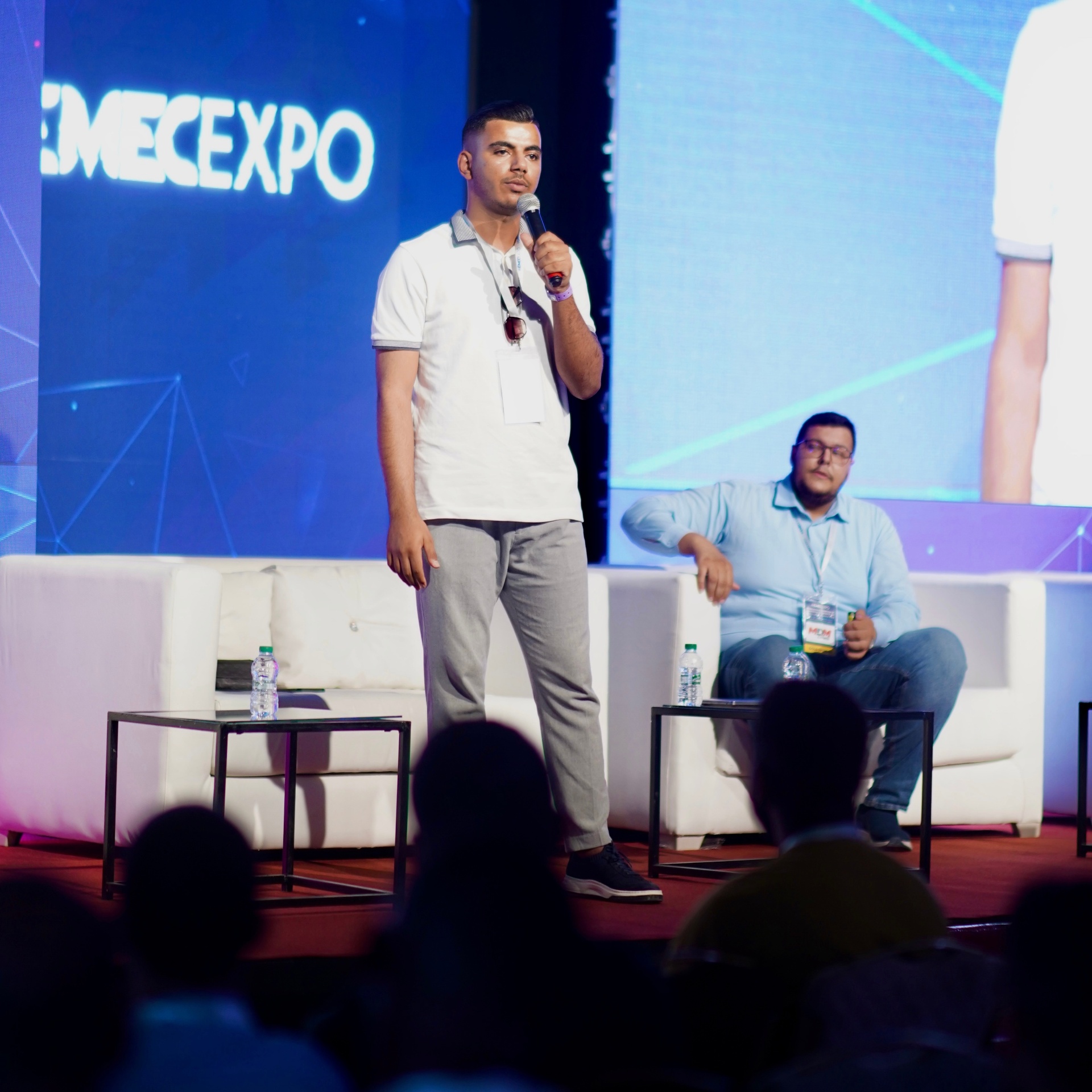 مداخلة على المنصة - SMEC EXPO